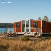 Prêt à expédier 20Ft 40Ft Conteneur Préfabriqué Maison Extensible à Vendre Préfabriqué Portable Living Home Casa Portable