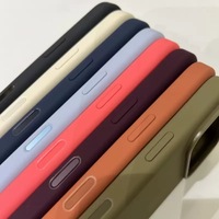 Coque de téléphone officielle en silicone liquide pour iPhone 18 Pro Max 18 Pro, coque de téléphone originale, vente en gros