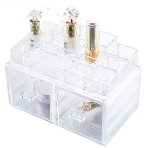 Nuovo design grandi divisori per cassetti portaoggetti per trucco cosmetico in acrilico scatole e contenitori per il trucco organizzatori per il trucco - Product Image 3