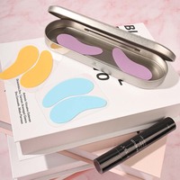 Masque pour les yeux en silicone réutilisable Marque privée Écologique Supprimer les fines lignes cernes Patchs pour les yeux Sous les yeux