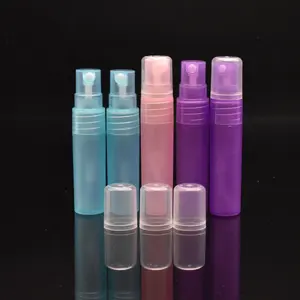 Empty 3ml 5ml 8ml 10ml fine mist plastic spray bottle refillable mini portable pen perfume bottle container for essential oil