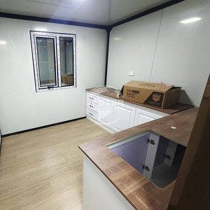 Nouvellement conçu 20 pieds 40 pieds <span class=keywords><strong>Maison</strong></span> préfabriquée empilable 4 chambres <span class=keywords><strong>Maison</strong></span> portable Appartement de luxe Casa - Product Image 5