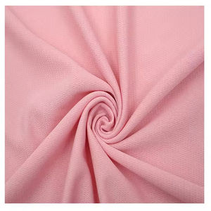 Tissu en maille tricotée 100 % polyester brillant pour le sport, motif nid d'abeille, séchage rapide, respirant, léger, pour filles - Product Image 5