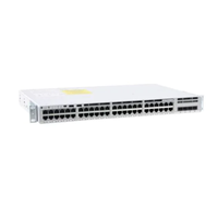 Switch PoE+ C9200L-48P-4G-E de 48 Puertos Gigabit RJ45, 48*1G SFP Uplink, Network Essentials para Despliegue de Acceso LAN en Oficinas y Campus