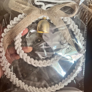 Style nordique fait à la main bricolage armure décoration de la maison mur porte cloche Vintage bébé lit cloche vent <span class=keywords><strong>carillon</strong></span> pour enfant chambre décor avec arc - Product Image 6