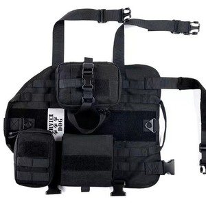 Chaleco Táctico para Perros de Combate, Correa de Pecho, Camuflaje, Impermeable, Equipo de Entrenamiento para Perros de Trabajo, Uso en Exteriores - Product Image 2