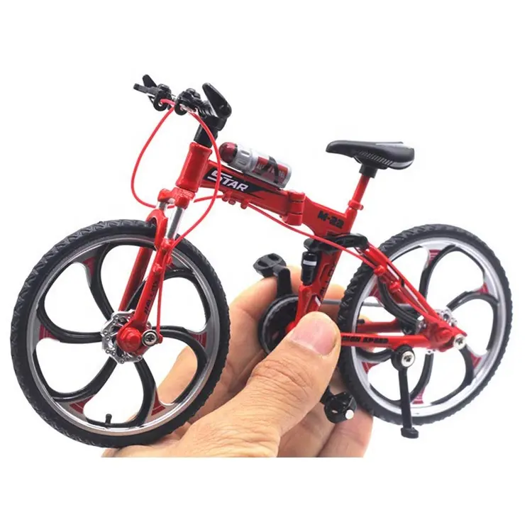 New model 2022 Foldable Alloy mountain Mini Bicycle Toy Finger Bike