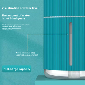 Công Suất Lớn Siêu Âm Tạo Độ Ẩm Với Humidistat Điều Khiển <span class=keywords><strong>USB</strong></span> Powered Xách Tay Sử Dụng Nhà Khuếch Tán Hương Thơm 1 Năm Bảo Hành - Product Image 3