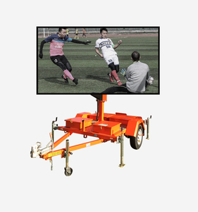 Panneaux de signalisation routière LED solaires Amber, affichages temporaires en couleur, étanches IP58, portée visuelle de 1000 m - Product Image 2