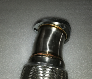 Tubi di scarico di buona qualità inox per GOLF/JETTA/BEETLE 1.8T 1.8 MK4 3 ''tubo - Product Image 3