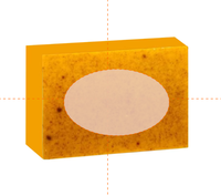 Fabricant de gommages nettoyants profonds au curcuma et au koji, tampons nettoyants, savon exfoliant, ensemble de savons de bain naturels à la vitamine C