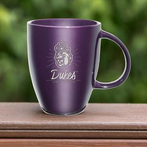 Mug en céramique Rico Industries NCAA 18 oz, gravé au laser, résistant, avec le logo de Duke et James Madison - Café/Thé - Product Image 4