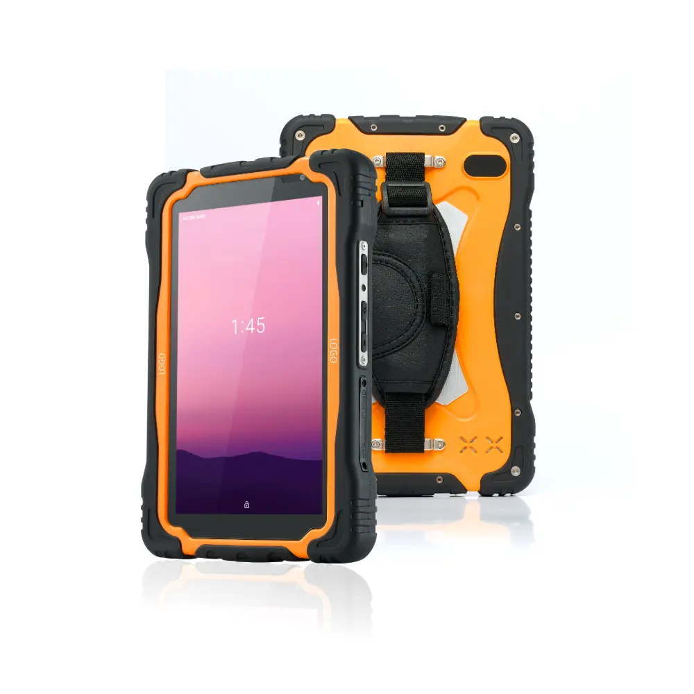 HUGEROCK T70L 3g4g Sdk Available 1000nits 134.2 Khz IP67 Sunlight Readable For Professional 7 Inch Pc android rugged tablet