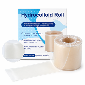 Rollo de Apósito Hidrocoloide Impermeable Autoadhesivo para Cuidado de Heridas, Úlceras por Presión y Primeros Auxilios Postoperatorios - Product Image 3