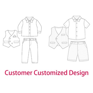 Fabricants Grossistes Vérifiés de Vêtements pour Enfants, Ensemble Deux Pièces pour Noël, Vêtements pour Garçons de 3 <span class=keywords><strong>Ans</strong></span> - Product Image 4