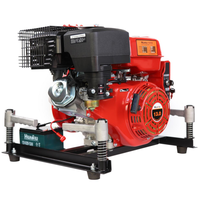 Pompe à eau portable de lutte contre l'incendie 13 hp, moteur à essence Lifan