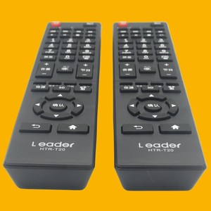 Control remoto de TV Leader HTR-T20 para televisores LCD Haier Commander, código fijo, negro - Product Image 4