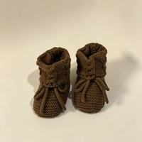 Chaussures de premiers pas pour bébés, couleur unie, avec nœud, semelle souple, pour garçons et filles, automne et hiver