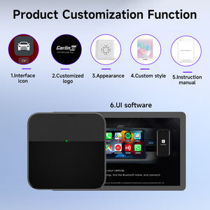 Nuevo <span class=keywords><strong>U2W</strong></span> Mini 3-3 Plug And Play Ai Box <span class=keywords><strong>Carlinkit</strong></span> Producción de fábrica que continúa con la calidad de sonido del coche original Multimedia Carplay - Product Image 2