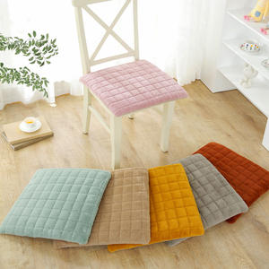 สกายเจคิวเบาะรองนั่งบิสกิตหนา 25x35 ซม. ผ้ากำมะหยี่สีทึบสำหรับห้องนั่งเล่นห้องรับประทานอาหารในสำนักงาน - Product Image 2