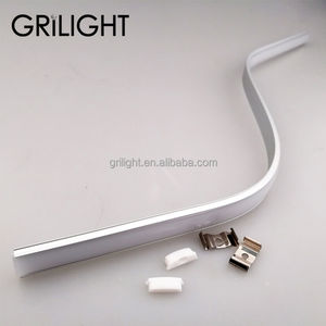 Profilé d'extrusion en aluminium LED en forme de S pliable pour fenêtre, fabriqué en Chine - Product Image 2