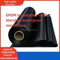 Vente flash : Bande d'étanchéité en caoutchouc EPDM naturel brut, design moderne, membrane imperméable pour application sur toiture