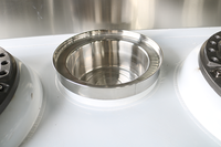 Meilleure vente d'usine Cuisinière en acier inoxydable à 1 brûleur Friteuse électrique Gaz GPL Équipement de cuisine commerciale pour hôtels en plein air