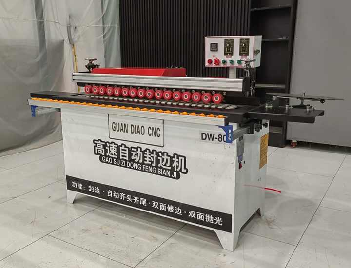 High-Speed Mult-Function Automatic Edge Bander Machine for Woodworking Furniture for Manufacturing Plant MDF Production Gluing