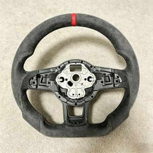 Volante de Alcantara para Automóvil, Envío <span class=keywords><strong>R</strong></span>ápido, para <span class=keywords><strong>Volkswagen</strong></span> GTI Golf 6 7 Serie <span class=keywords><strong>R</strong></span> Passat B8 Mk7 MK8 <span class=keywords><strong>Arteon</strong></span> CC Jetta Series - Product Image 1