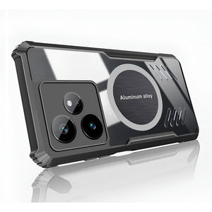 Pour Realme GT7 6 5 2 PRO <span class=keywords><strong>GT</strong></span> 7T 6T 3T Neo2 3 5 6 SE Étui magnétique à haute perméabilité anti-rayures Protection des quatre coins - Product Image 1