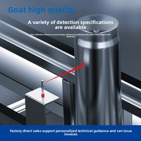 Sonde de capteur à fibre optique GaoTe à vision latérale, émettant de la lumière latérale, avec câble miniature à fibre optique réfléchissant FU à aiguille fine pour détection
