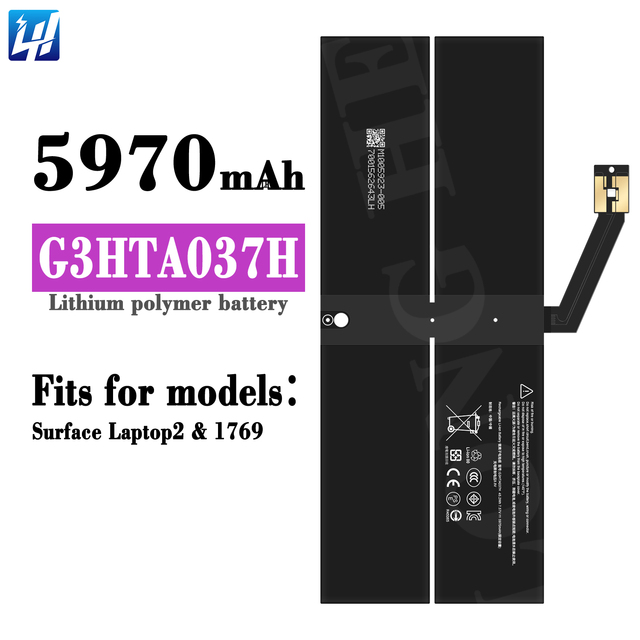 New Genuine Original G3HTA037H 7.57V Laptop Battery for Microsoft Surface Laptop 2/1769
