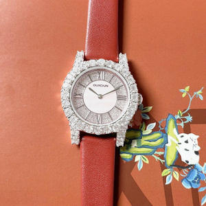 Reloj de cuarzo impermeable de lujo para mujer Sensación de gama alta Diamantes completos Diseño exclusivo - Product Image 1