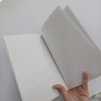 Cahier Kraft réutilisable personnalisable couverture en papier offset fil à spirale couture cadeaux journaux intimes selle couture autocollant de libération