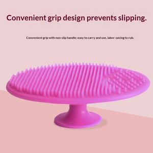 Bàn chải làm sạch mặt bằng silicon mềm, bàn chải tắm cho bé, bàn chải massage mặt, bàn chải tẩy tế bào chết siêu mềm - Product Image 2