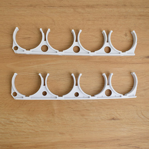Clips universales para cartuchos de filtro purificador de agua, para 4, 5 y 6 piezas, material PP para fijación de carcasa de membrana T33 RO - Product Image 3