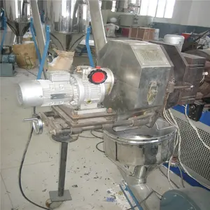 PVC hot cutting pelletizing line/Plastic granulating machine Hot face cutting, air cooling type PVC plastic recycling machine