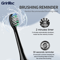 Nouvelle brosse à dents sonique électrique rechargeable automatique, irrigateur dentaire électrique pour le blanchiment des dents