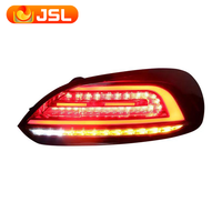Feu arrière JSL pour Volkswagen Scirocco, feu arrière 2009-2016, feu arrière LED dynamique fumé, feu de jour LED, signal de freinage, marche arrière, pièces automobiles