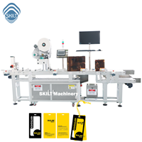 Machine d'étiquetage automatique à grande vitesse SKILT pour sacs en polyéthylène transparents, type aspiration, avec moteur servo PLC
