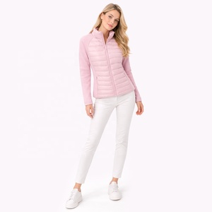 Veste d'équitation d'hiver de haute qualité pour femmes, nouvelle arrivée, rembourrée de duvet de canard blanc, logo personnalisé, coupe-vent, manteau d'équitation pour femmes - Product Image 5