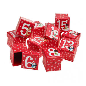 Boîte cadeau en papier carton sur mesure personnalisée sac <span class=keywords><strong>de</strong></span> <span class=keywords><strong>calendrier</strong></span> <span class=keywords><strong>de</strong></span> <span class=keywords><strong>l</strong></span>'<span class=keywords><strong>avent</strong></span> paquet <span class=keywords><strong>de</strong></span> bonbons <span class=keywords><strong>bombe</strong></span> <span class=keywords><strong>de</strong></span> <span class=keywords><strong>bain</strong></span> <span class=keywords><strong>calendrier</strong></span> <span class=keywords><strong>de</strong></span> <span class=keywords><strong>l</strong></span>'<span class=keywords><strong>avent</strong></span> pour maquillage cosmétique - Product Image 2