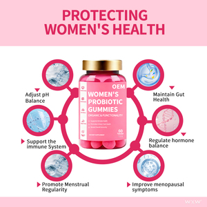 Gummies probiotiques pour femmes fiables et efficaces, 50 milliards d'UFC, compléments probiotiques, conditions équilibrées pour les femmes - Product Image 4