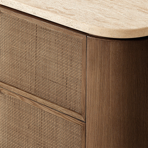 Роскошная современная мебель для спальни с 6 ящиками Деревянный Комод для спальни - Product Image 4