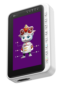 犬の猫のための12リード獣医<span class=keywords><strong>ECG</strong></span>マシンポータブルインテリジェントタッチスクリーン分析ソフトウェアが付いている動物の心臓モニター - Product Image 2