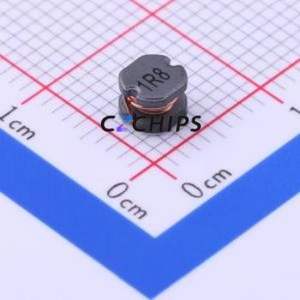 Inducteur de puissance SMTDR43-1R8M SMD, 4,5x4 mm (inductance : 1,8 µH) (précision : 20 %, courant nominal : 1,95 A) - Product Image 1
