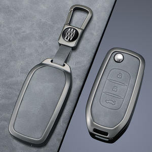 Porte-clés pliable pour Renault <span class=keywords><strong>TWingo</strong></span> 3 Duster Captur Logan Laguna Scenic pour Dacia Logan MEGANE III Accessoires de voiture - Product Image 4