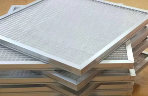 <span class=keywords><strong>Filtre</strong></span> à air pour climatiseur HVAC, <span class=keywords><strong>filtre</strong></span> à air primaire en maille métallique résistant à la chaleur, lavable, en aluminium G3 G4 - Product Image 4