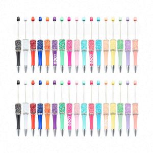 Personalized Crystal for DIY <b>Creative</b> Handcrafted Portable Cute Plastic Ballpoint Pen Silk Screen Printing for Girls <b>Gift</b> - Product Image 1