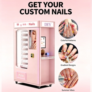 Máquina Expendedora de Arte de Uñas 3D de Autoservicio, Smart Beauty MYBE con Impresora de Uñas Integrada para Uso Comercial en Centros Comerciales y Salones de Belleza - Product Image 6